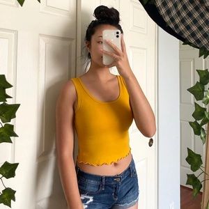 Mustard yellow Tank